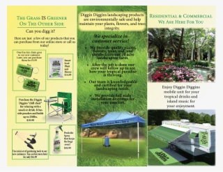 Trifold Brochure, Back - Carefree - Awning Fiesta Awning Vinyl 17' Black/gray