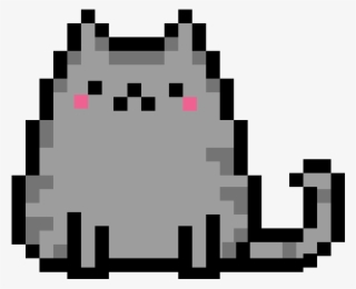 Meow/cute Kitten - Pusheen Pixel Art - 1024x576 PNG Download - PNGkit