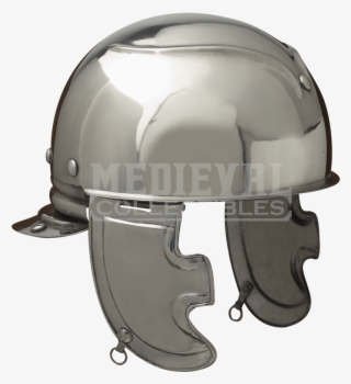 Hard To Say About Any Standard Kind Of Helmet, But - Armor Venue Port Bei Nedau Roman Helmet, Silver