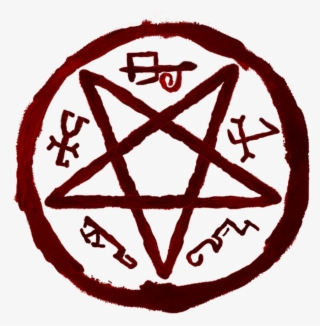 Cw's Supernatural - Red Pentagram No Background