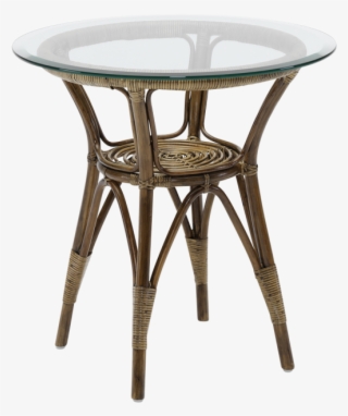 Originals Cafe Table With Glass Top Set Of 2 Antique, - Sika Design Originals Beistelltisch Antique, Ø 60 Cm