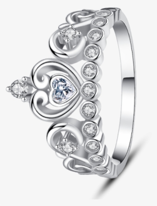 My Princess Tiara Ring - Platinum