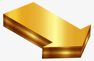 Arrow Gold Png - Clip Art
