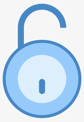 It's An Icon Of A Lock - Circle