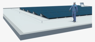 Horizontal Lifeline Along Roof Edges