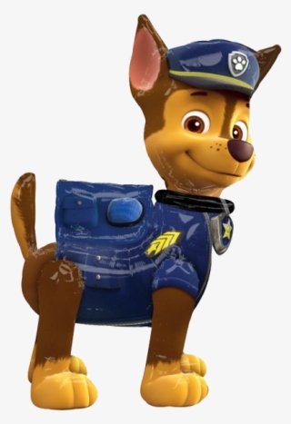 Paw Patrol Chase Air Walker Foil Balloon - Chase Paw Patrol Balloon