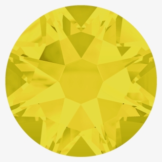 Swarovski 2088 Xirius Flatback Rhinestones Ss20 Yellow - Swarovski Citrine