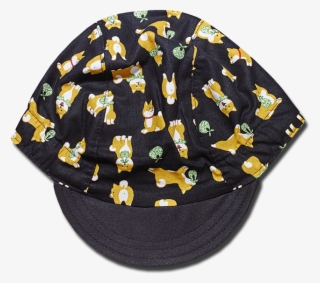 Shiba Inu Japanese Cycling Cap - Rachelovaska Shiba Inu Bandana-black