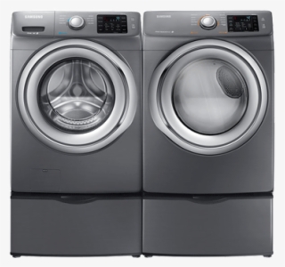 Samsung Front Load Washer - Grey Samsung Gas Front Load Washer And Dryer Set