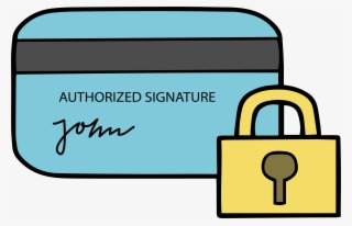 Royalty Free Library Art Credit Card Security - Credit Card