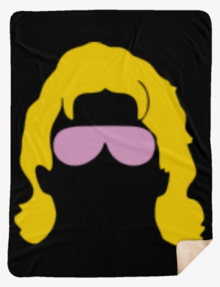 Large Flair Silhouette Sherpa Blanket - Ric Flair Clipart