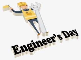Engineer's Day Png Background Clipart - Name On Engineers Day