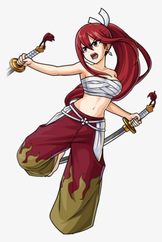 Story Character-erza Scarlet 004 Render - Erza Scarlet Manga Render