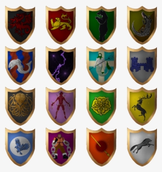 Here Are A Selection Of Gold Shields - House Baratheon