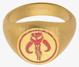 Star Wars Ring Bronce Mandalorian Size 15