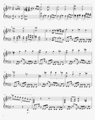 The Ultimate Show Sheet Music 2 Of 3 Pages - Sucker For Pain Piano Sheet Music
