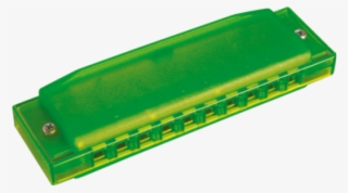 600 Happy Color Harmonica Green - Green Harmonica
