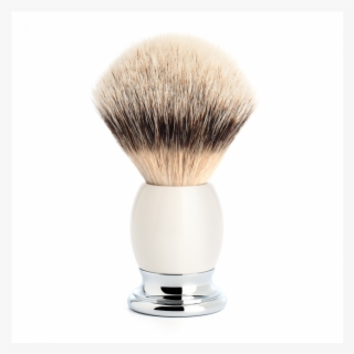 Muehle Sophist Rasierpinsel Silberspitz Dachszupf Porzellan