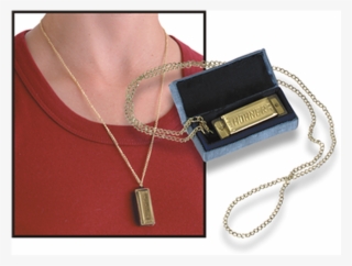 $5 - - Hohner Mini Harmonica Necklace