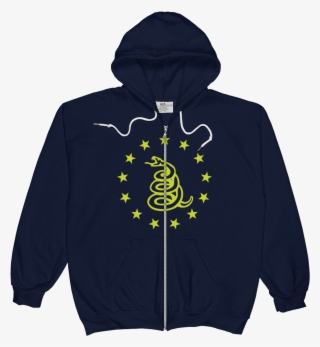 Don't Tread On Me Zip Hoodie - Sweatshirt