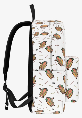 Dancing Hot Dogs Pattern Classic Backpack - Backpack