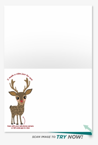 Rudolph Seasons Bright Christmas Card Rudolph Seasons - Christmas Day