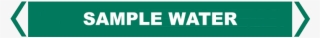 Brady Self Sticking Vinyl Pipe Marker Range - Potable Water Pipe Marker