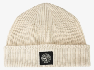 Stone Island Knit Cap In Plaster Style - Nashville