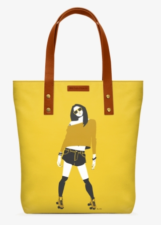 Dailyobjects Rollergirl Classic Tote Bag Buy Online - Tote Bag