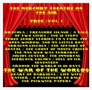 The Mercury Theatre On The Air Vol - Poster