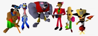 Crash 1's Boss Roster - Crash Bandicoot Papu Papu