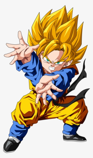 Goten Ssj Png - Dragon Ball Z Png