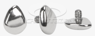Premium Titanium Internally Threaded Teardrop Balls - Jewellery