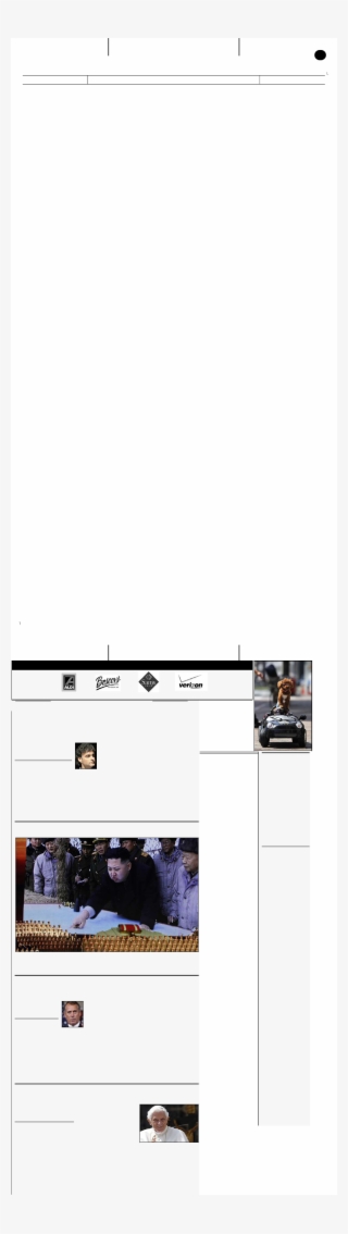 Kim Jong Un, Is Displayed On A Giant Screen Tuesday - Display Device