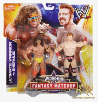 Wwe Figure 2 Pack Ultimate Warrior & Sheamus