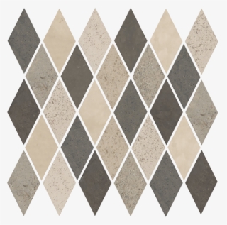 Bottega™ Azul Crème Blend 2x4" Rhombus, Stock Sample - Tile