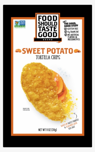 Food Should Taste Good Sweet Potato Tortilla Chips, - Food Should Taste Good Sweet Potato Chips