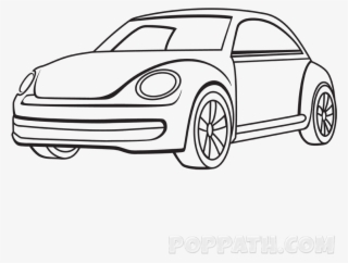 Car By Drawing The Rest Of The Hood, The Headlights, - Draw Simple Cars