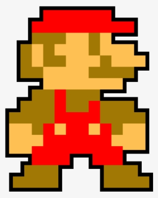 8-bit Mario - 8 Bit Luigi Pixel