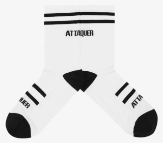 Socks Double Stripe White - Sock