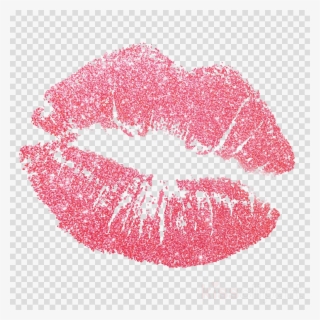 Glitter Lips Png Clipart Lip Gloss Lipstick - Pink Glitter Lips Transparent
