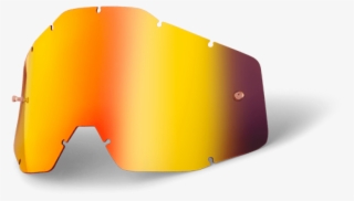 Fa15mirrorredlens - 100% Race / Accuri / Strata Lenses Mirrored Red