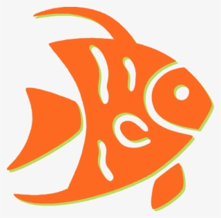 Vector Illustration Of Marine Aquatic Tropical Angel