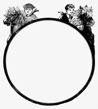 This Free Icons Png Design Of Boys Riding Horses