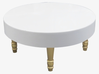 Gold Round Coffee Table, Lounge Furniture - Coffee Table