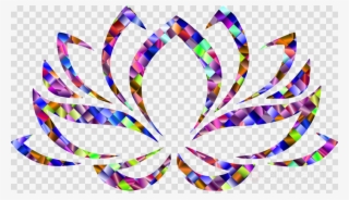 Lotus Flower Svg Clipart Clip Art - Lotus Flower Buddhism Symbol