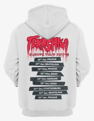 6ix9ine X @yakshovica Hoodie White - 6ix9ine Hoodie
