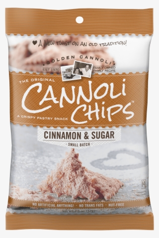 Grab & Go Your Favorite Original Cannoli Chips Now - Golden Cannoli The Original Cannoli Chips Cinnamon