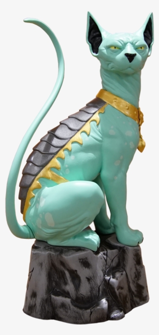 Saga Lying Cat Statue - Lying Cat