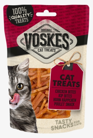 Original Cat Treats Chicken Bites By Voskes 60 G Buy - Voskes Rund,vis En Kip Huid Bot S - 3st...